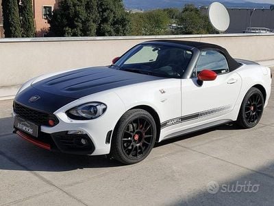 Usata Abarth 124 Spider 170 CV (125 kW) 2017 Bianco Cabrio