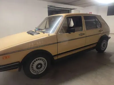 Usata VW Golf I 50 CV (36 kW) 1981 Giallo Utilitaria