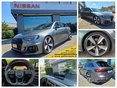 Usata Audi RS4 Comfort 450 CV (330 kW) 2018 Grigio Station wagon