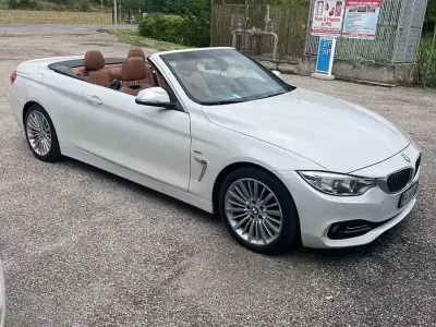 Usata BMW 420 184 CV (135 kW) 2014 Bianco Cabrio