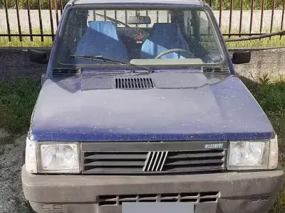 Usado Fiat Panda 4x4 54 HP (39 kW) 2000 Azul Citadino
