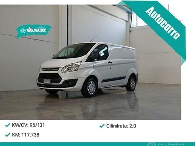 Usata Ford Transit Custom 131 CV (96 kW) 2017 Bianco Berlina