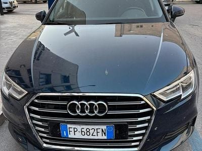 Usata Audi A3 150 CV (110 kW) 2018 Blu Berlina