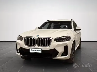 Usata BMW X3 M Sport 184 CV (135 kW) 2022 Bianco SUV