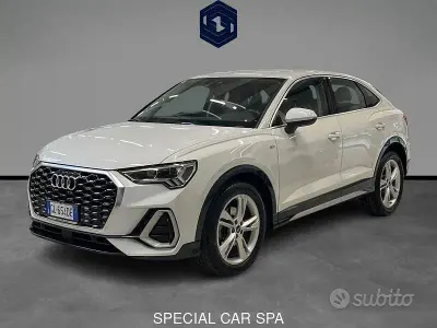 Begagnad Audi Q3 Sportback S-Line 150 HK (110 kW) 2022 Vit SUV