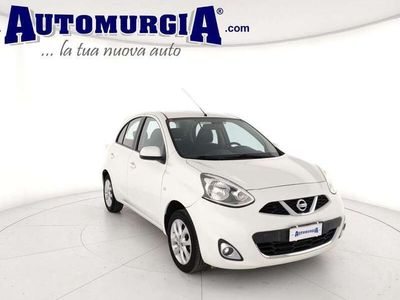 Usata Nissan Micra Acenta 80 CV (58 kW) 2015 Bianco Utilitaria