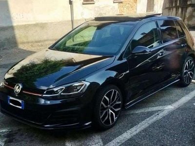 Usata VW Golf VII GTD 150 CV (110 kW) 2017 Nero Berlina