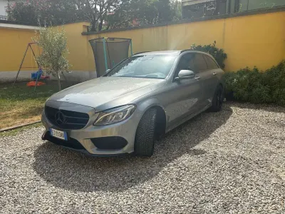 Usata Mercedes C220 AMG Edition 1 170 CV (125 kW) 2015 Grigio Station wagon