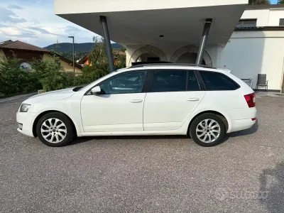 Usata Skoda Octavia Ambition 105 CV (77 kW) 2014 Bianco Station wagon