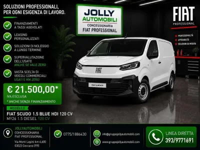 Nuova Fiat Scudo 120 CV (88 kW) 2026 Bianco Furgone