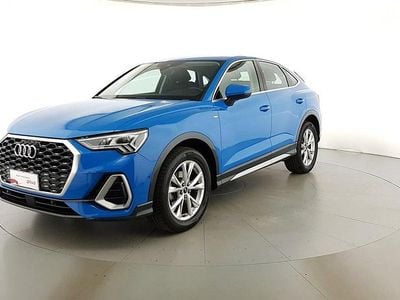 Begagnad Audi Q3 Sportback S-Line 150 HK (110 kW) 2020 Blå SUV