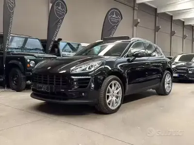 Usata Porsche Macan 250 CV (183 kW) 2017 Nero metallizzato SUV