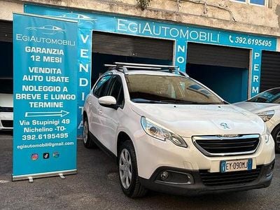 Usata Peugeot 2008 Allure 82 CV (60 kW) 2015 Bianco SUV