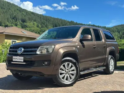 Usata VW Amarok Highline 163 CV (119 kW) 2012 Marrone Pick-up