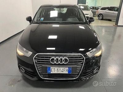Usata Audi A1 Attraction 90 CV (66 kW) 2013 Nero Utilitaria