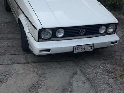 Usata VW Golf Cabriolet 50 CV (36 kW) 1983 Bianco Cabrio