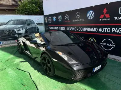 Usata Lamborghini Gallardo 519 CV (381 kW) 2008 Nero Cabrio