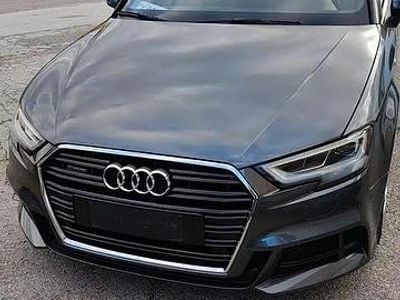 Usata Audi A3 S-Line 150 CV (110 kW) 2018 Grigio Berlina