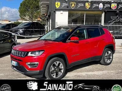 Usata Jeep Compass Limited 140 CV (102 kW) 2018 Rosso SUV