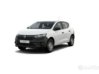 Usata Dacia Sandero Essentiel 67 CV (49 kW) 2021 Rosso Berlina
