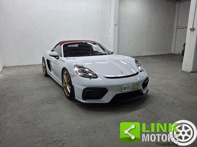 Usata Porsche Boxster Spyder 420 CV (308 kW) 2023 Bianco Cabrio