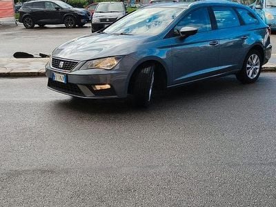 Usata Seat Leon 110 CV (80 kW) 2018 Grigio Station wagon