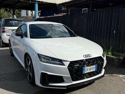 Usata Audi TT S-Line 250 CV (183 kW) 2019 Bianco Coupé