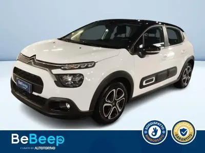 Usata Citroën C3 Feel 83 CV (61 kW) 2021 Bianco pastello Utilitaria