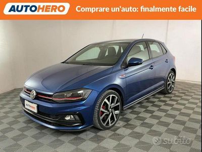 Usata VW Polo GTI 200 CV (147 kW) 2020 Blu Utilitaria