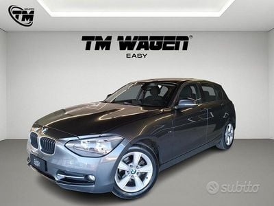 Usata BMW 116 136 CV (100 kW) 2011 Grigio Utilitaria