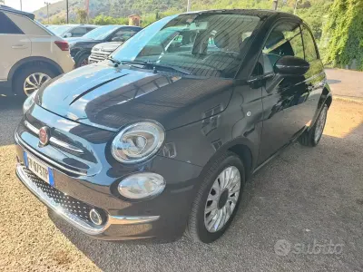 Usata Fiat 500 Lounge 69 CV (50 kW) 2018 Nero Berlina