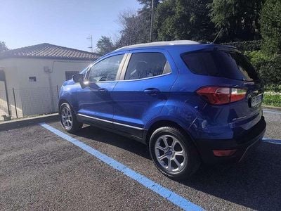 Usata Ford Ecosport Titanium 100 CV (73 kW) 2018 Blu/azzurro SUV