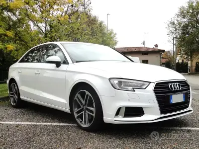 Usata Audi A3 Sport 150 CV (110 kW) 2017 Bianco Berlina