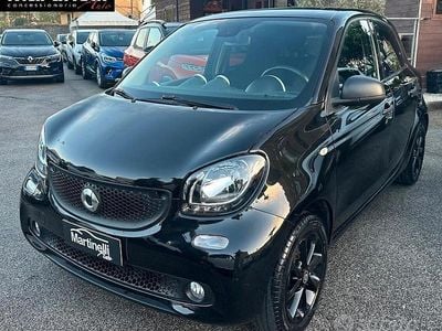 Usata Smart ForFour Passion 70 CV (51 kW) 2017 Nero Utilitaria