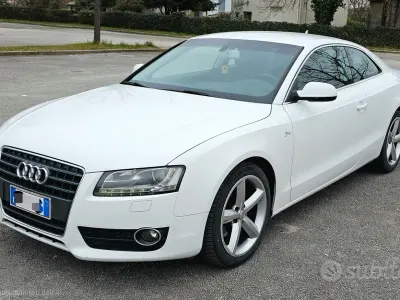 Usata Audi A5 Ambition 190 CV (139 kW) 2010 Bianco Coupé