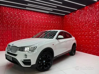 Usata BMW X4 Efficient Dynamics 190 CV (139 kW) 2015 Bianco SUV