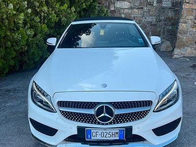 Usata Mercedes C180 Executive 156 CV (114 kW) 2016 Bianco Cabrio