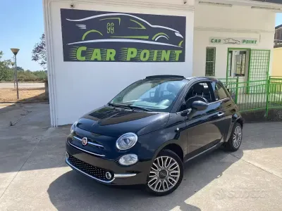 Usata Fiat 500C Lounge 69 CV (50 kW) 2018 Nero Cabrio