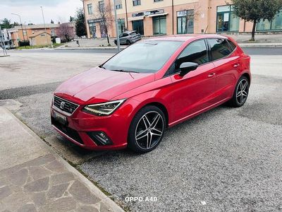 Usata Seat Ibiza FR 95 CV (69 kW) 2019 Rosso Utilitaria