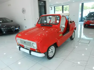 Usata Renault R4 34 CV (25 kW) 1987 Rosso Cabrio