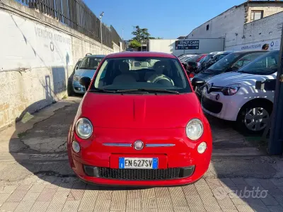 Usata Fiat 500 Lounge 69 CV (50 kW) 2012 Rosso Berlina