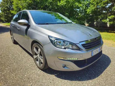 Usata Peugeot 308 GT-line 120 CV (88 kW) 2015 Grigio Station wagon