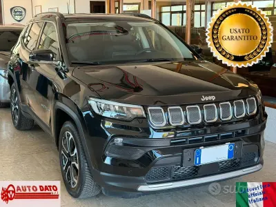 Usata Jeep Compass Limited 131 CV (96 kW) 2021 Nero SUV