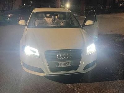 Usata Audi A3 Sportback S-Line 140 CV (102 kW) 2010 Bianco Utilitaria