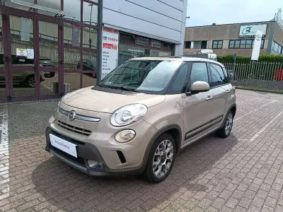 Usata Fiat 500L Trekking 105 CV (77 kW) 2015 Beige Monovolume