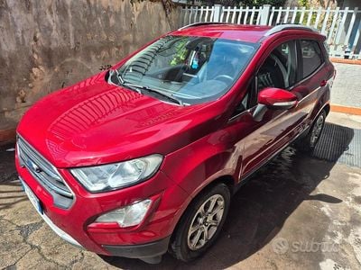 Usata Ford Ecosport Titanium 125 CV (91 kW) 2019 Rosso SUV