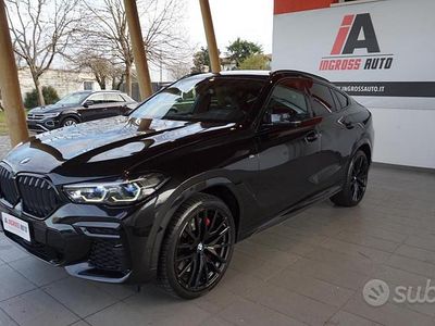 Usata BMW X6 M Sport 340 CV (250 kW) 2022 Nero SUV