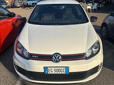Usata VW Golf GTI 211 CV (155 kW) 2011 Bianco Berlina