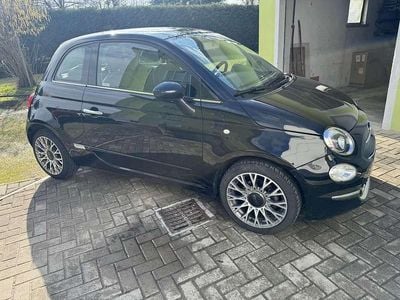 Usata Fiat 500 Lounge 95 CV (69 kW) 2016 Nero Utilitaria