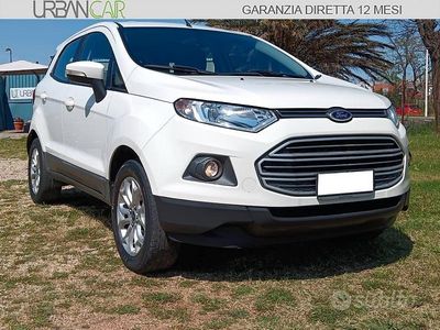 Usata Ford Ecosport Titanium S 95 CV (69 kW) 2016 Bianco SUV